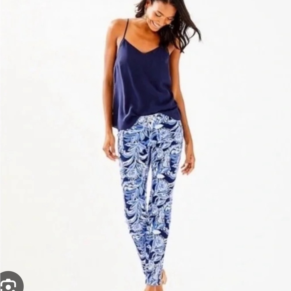 EUC Lilly Pulitzer Kelly Ankle Pants. Size 4